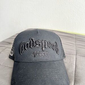 Godspeed Black Mesh Trucker Hat